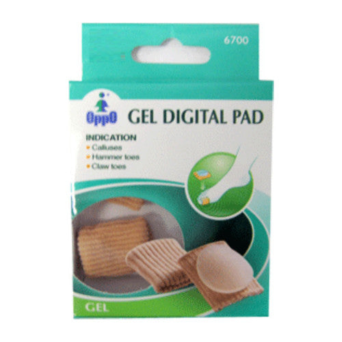 Oppo Gel Digital Corn Pad Medium 6700, 2 Ea
